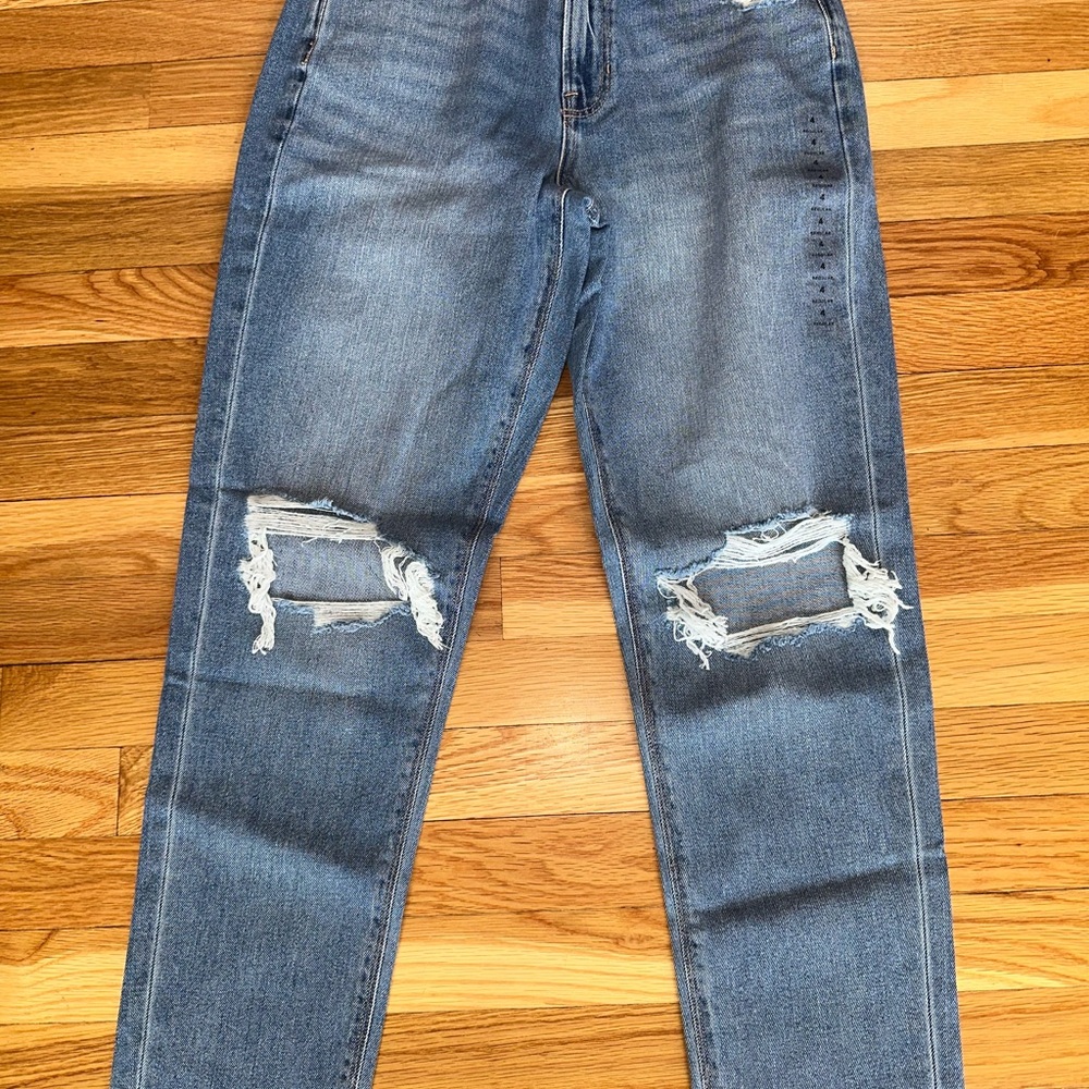 NWT American Eagle Women’s Blue Distressed Jeans